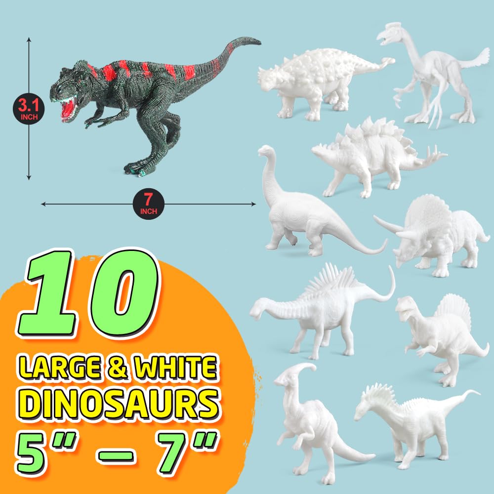 BAODLON dino world art project sparks imaginative play