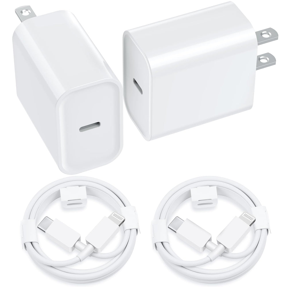 Baoota 20W USB-C wall charger powering an iPhone for fast charging.