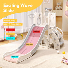 Baotree 6-in-1 playset ring toss builds coordination.