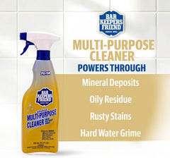 Bar Keepers Friend MORE Spray Foam tackles fingerprints on stainless appliances
