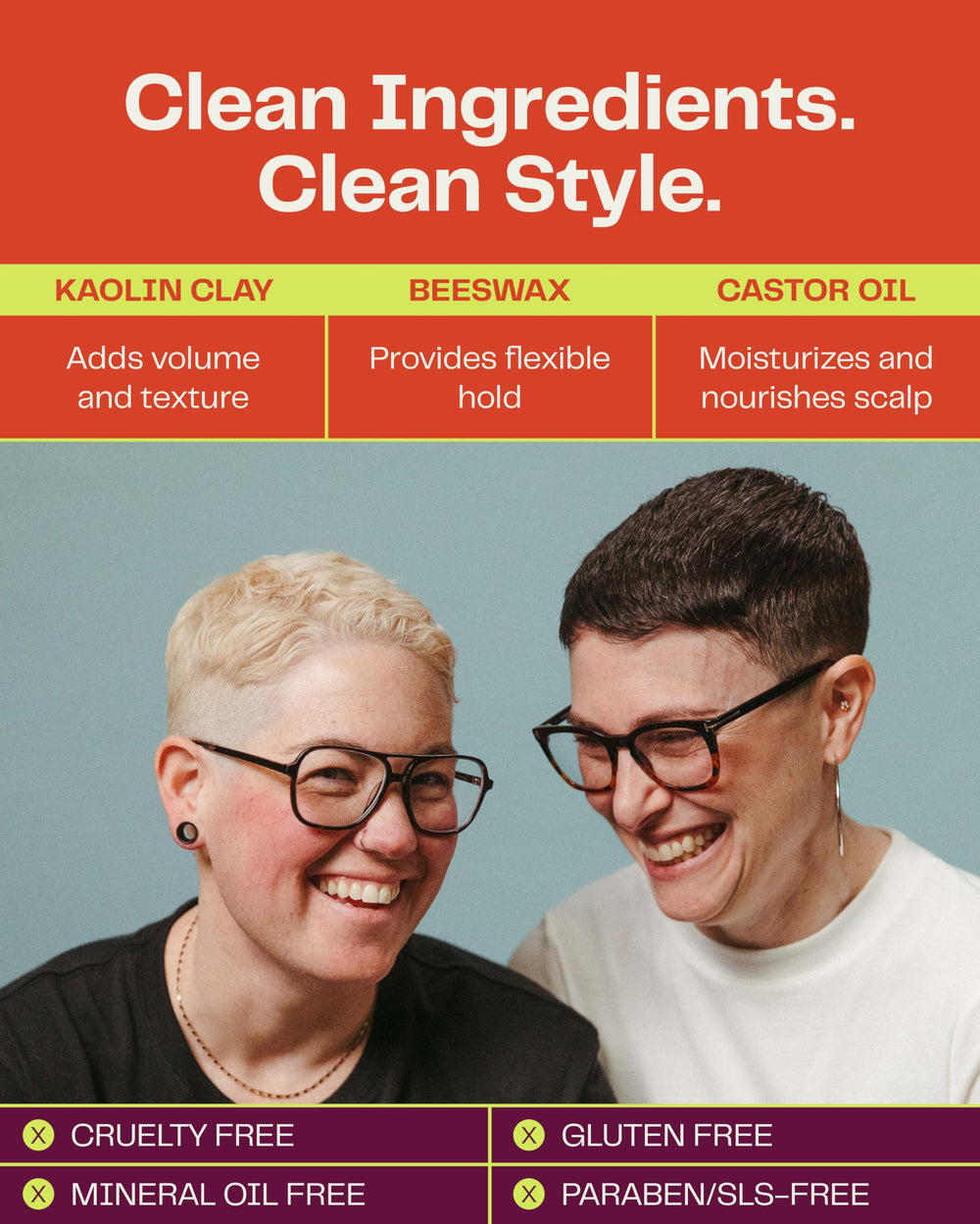 Damp hair styling with Barb Soft Clay Pomade for quick definition.