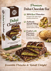 BARBEE chocolate bar with crispy kataifi seen for a crunchy bite.