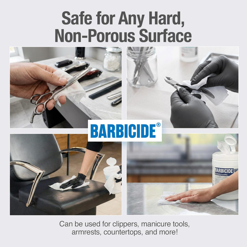 BARBICIDE 160-count canister bulk pack for high-traffic environments