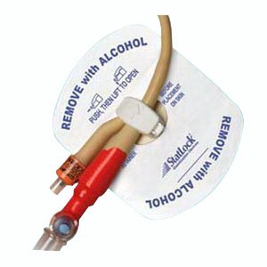 Bard StatLock with foam anchor pad provides gentle pediatric catheter stabilization for reduced movement