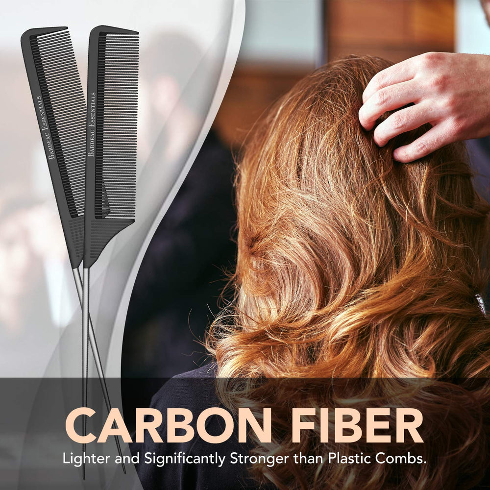 Bardeau Essentials anti-static design helps reduce fly-away hairs.