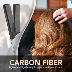 Bardeau Essentials anti-static design helps reduce fly-away hairs.