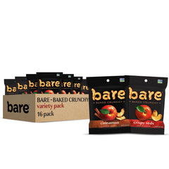 Bare Baked Crunchy Apple Chips Fuji Reds, crisp on-the-go snack with real fruit flavor.
