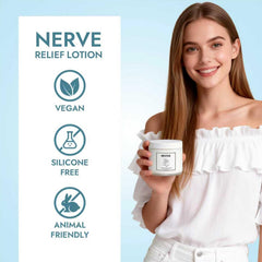 Bare Basics Revive Nerve Relief Cream blend of arnica, lavender, chamomile for gentle moisture.