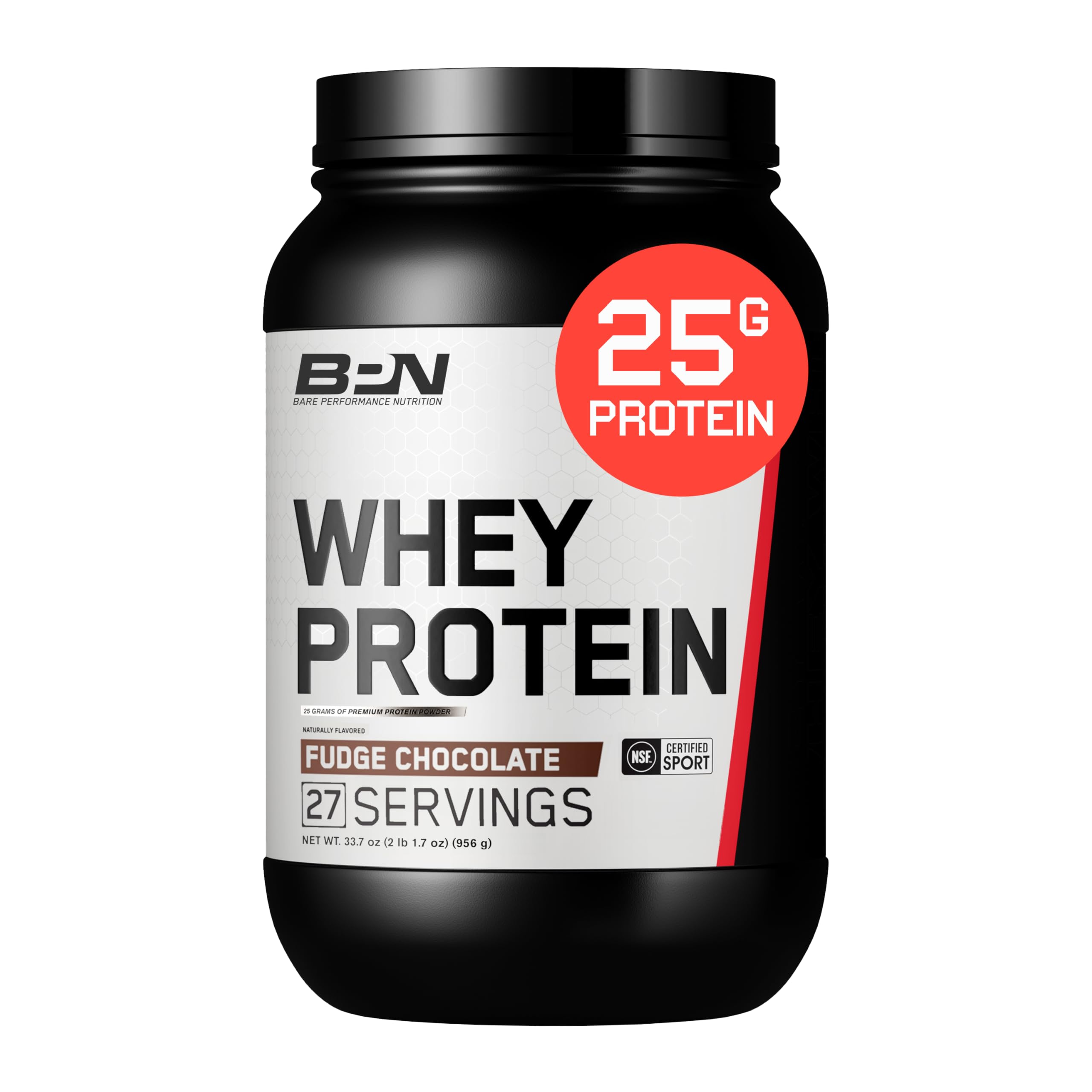 BARE PERFORMANCE NUTRITION BPN Whey Casein Powder Shaker shown for convenient post-workout protein use.