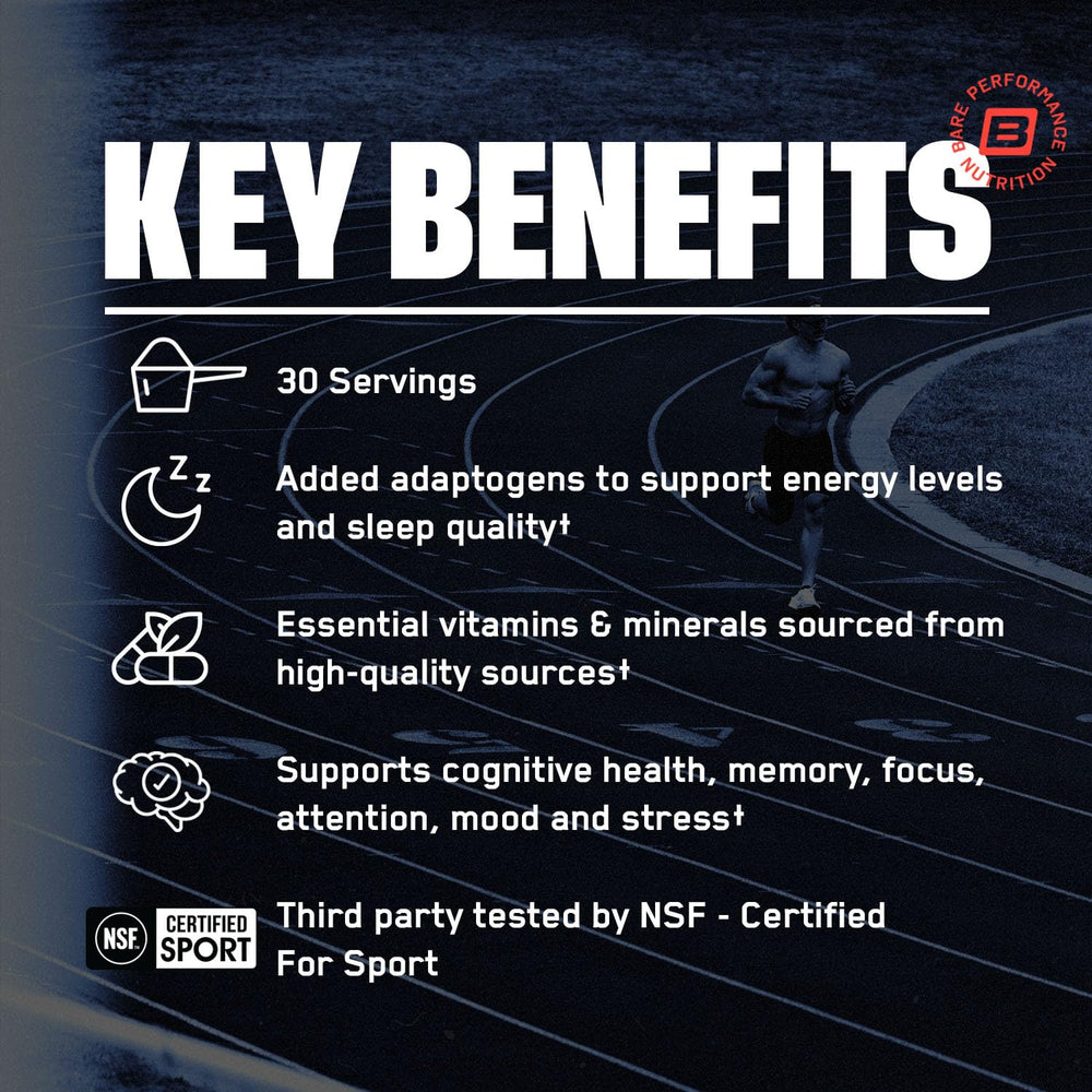 Bare Performance Nutrition Strong Multi-Vitamin Informed Sport certification label