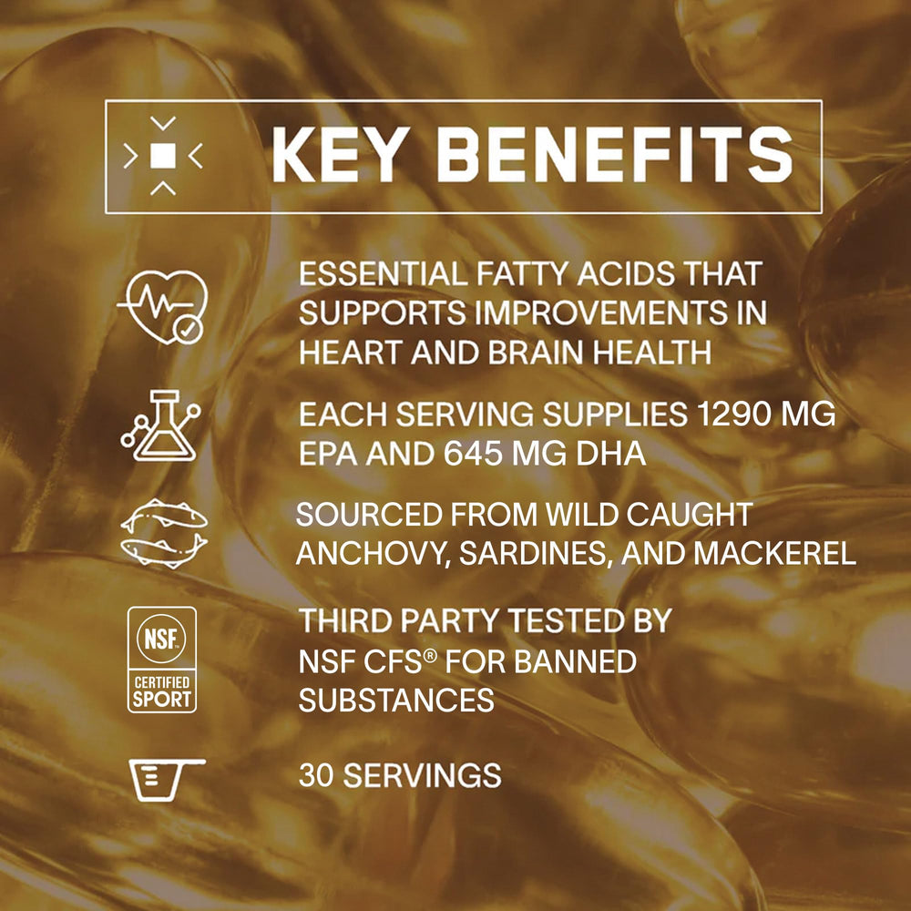 BARE PERFORMANCE NUTRITION Anchovy origin image emphasizes wild caught and sustainable sourcing.