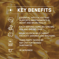 BARE PERFORMANCE NUTRITION Anchovy origin image emphasizes wild caught and sustainable sourcing.