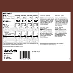 Barebells Cookies Caramel bar showing a chewy bite for post-workout fuel.