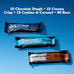 Barebells Starter Pack Cookies and Caramel bars ready for on-the-go breakfast