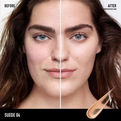 bareMinerals Complexion Rescue application on skin demonstrating easy blending.