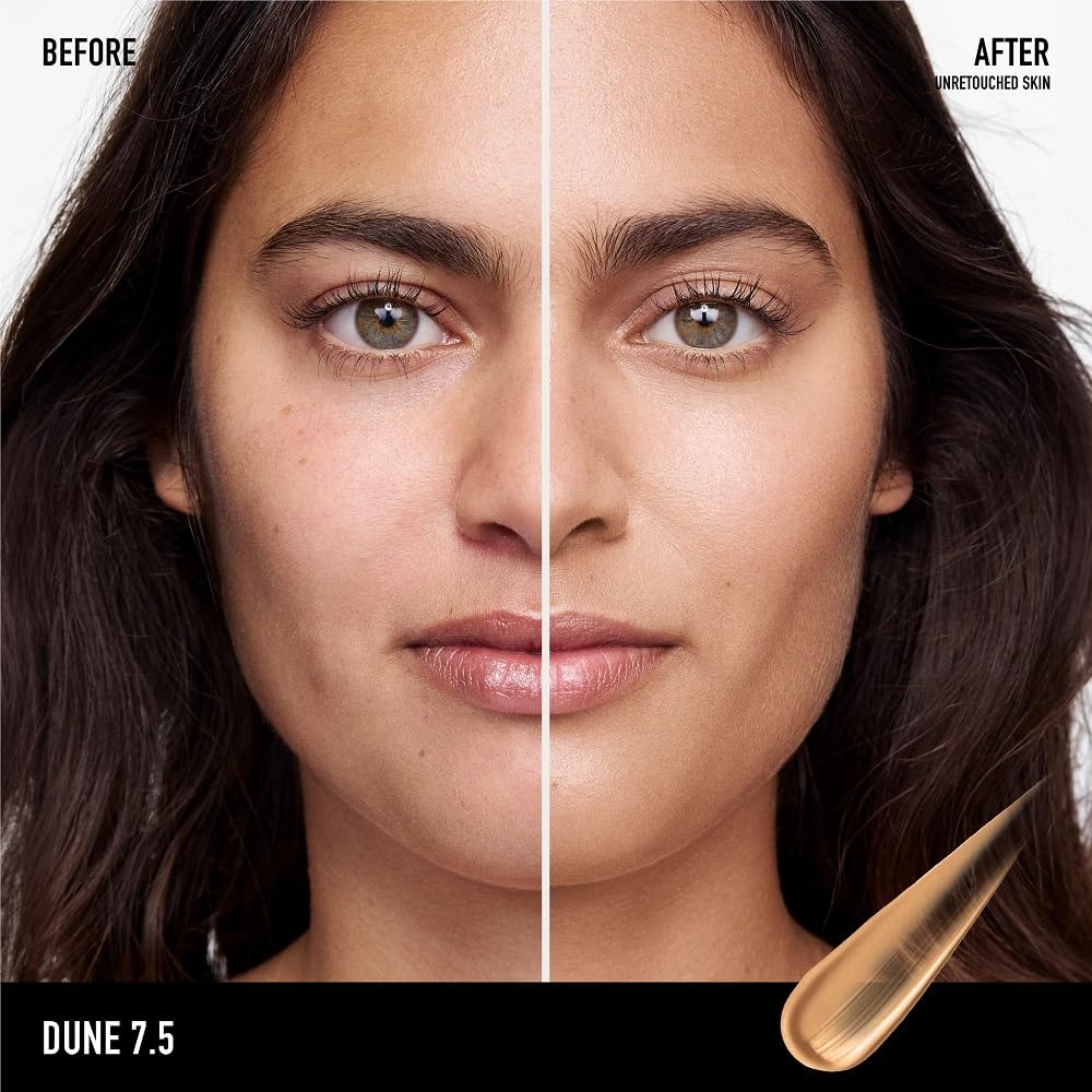 bareMinerals Complexion Rescue with hyaluronic acid providing moisturized, plump-looking skin.