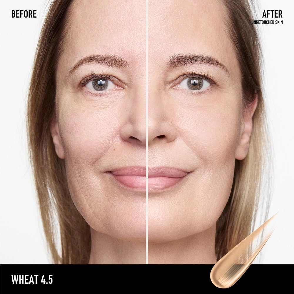 BareMinerals Complexion Rescue SPF 30 swatch shows sheer to light coverage