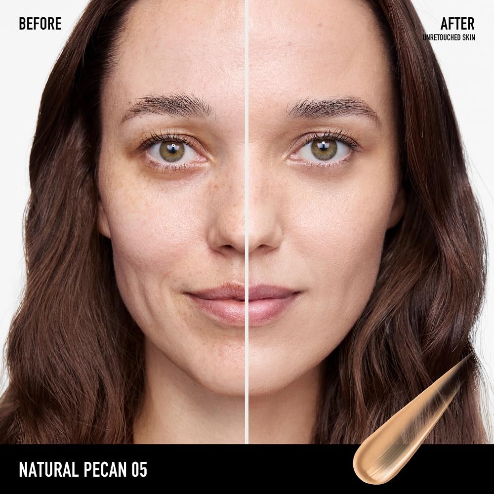 bareMinerals Complexion Rescue texture on skin demonstrating dewy finish.