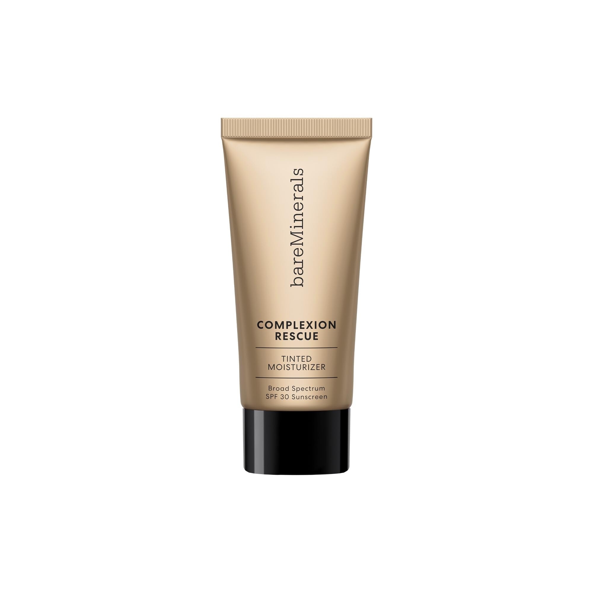 BareMinerals Complexion Rescue bottle shown for lightweight hydration and SPF 30 protection