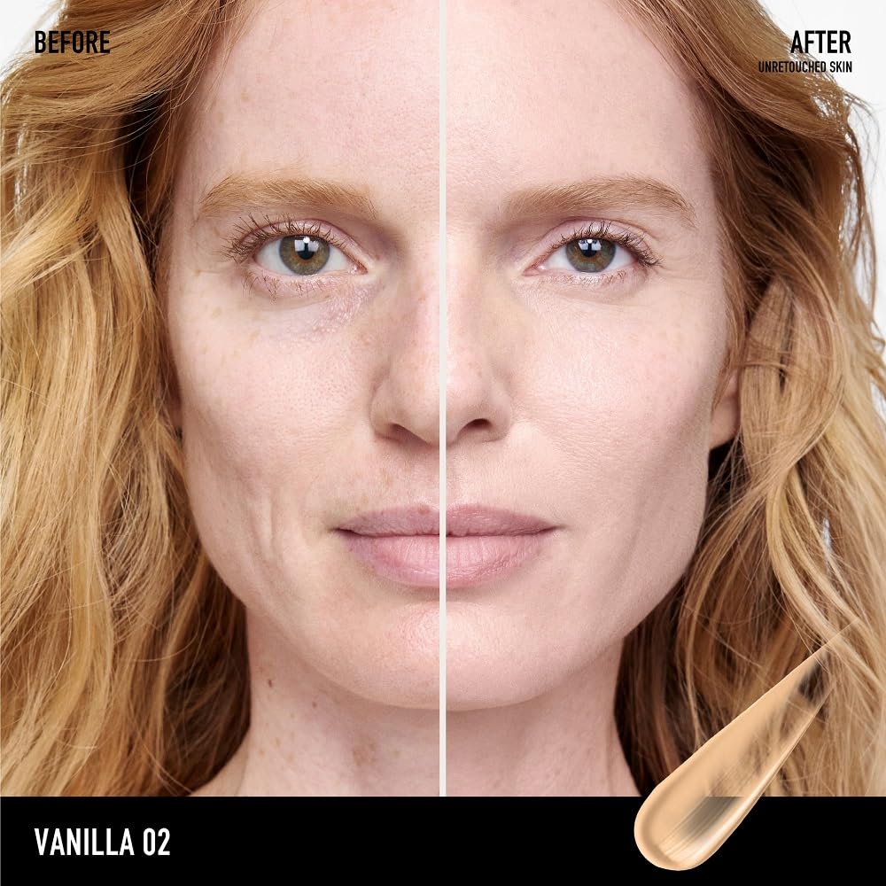 BareMinerals Complexion Rescue dispense cap showing easy, even coverage