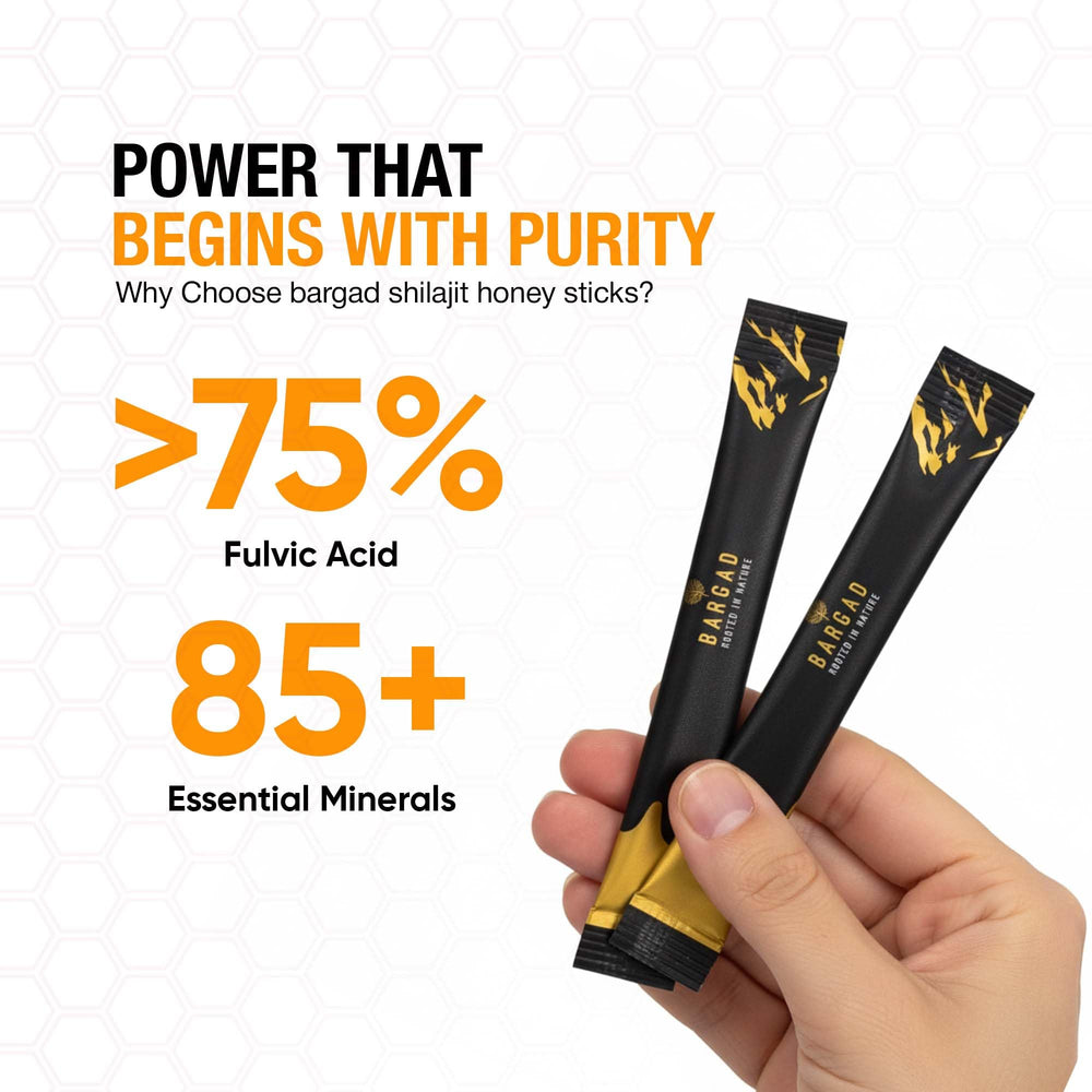 Bargad Fulvic acid 75% on the label highlights potent nutrient transport.