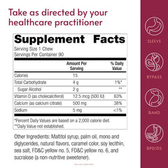 Bariatric Advantage chewy bites individually wrapped — convenient sugar-free travel snack