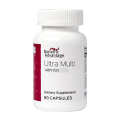 Bariatric Advantage Ultra Multi with Iron capsules front view for post-surgery nutrition support
