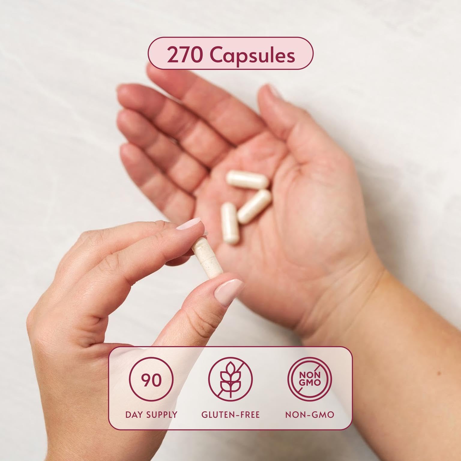 Bariatric Advantage Ultra Multi with Iron serving-size view shows a three-capsule dose.