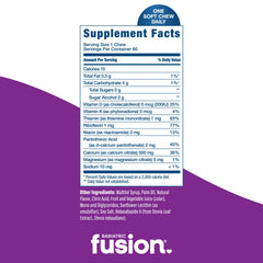 Bariatric Fusion cranberry grape flavor soft chews ideal for daily routine.