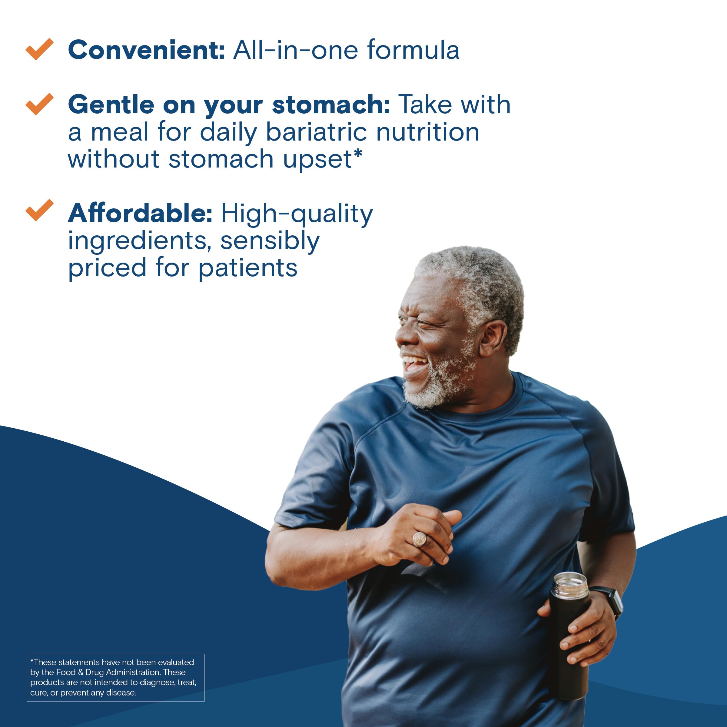 Bariatric Fusion iron and minerals highlighted for balanced daily nutrition.