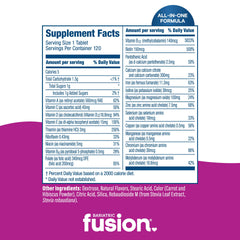 Bariatric Fusion iron-calcium-vitamin-D blend emphasizes essential nutrients for post-op support.