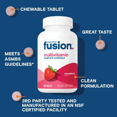 Bariatric Fusion nutrition label details to compare essential vitamins and minerals.