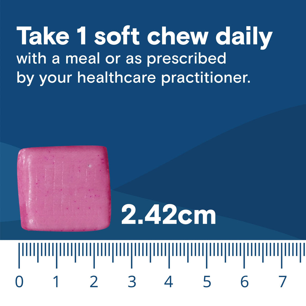 Bariatric Fusion On-the-Go Iron Chews fit busy routines.