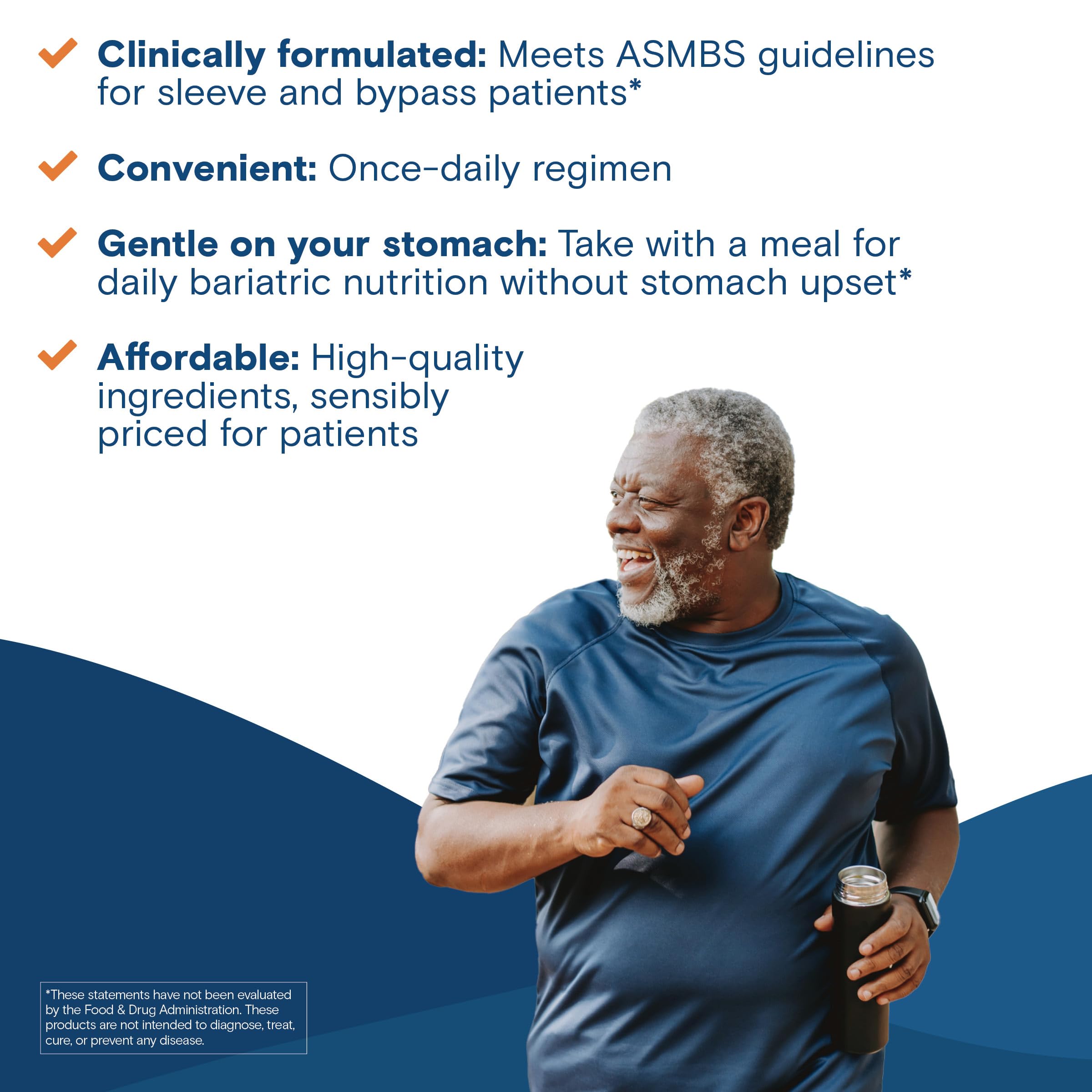 Bariatric Fusion One Per Day 30-count packaging conveys affordable plan options.