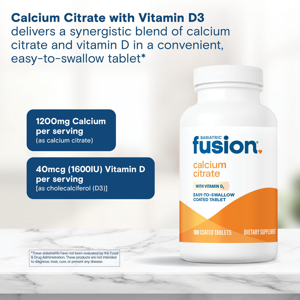 Bariatric Fusion USA-made calcium supplement for bariatric patients.