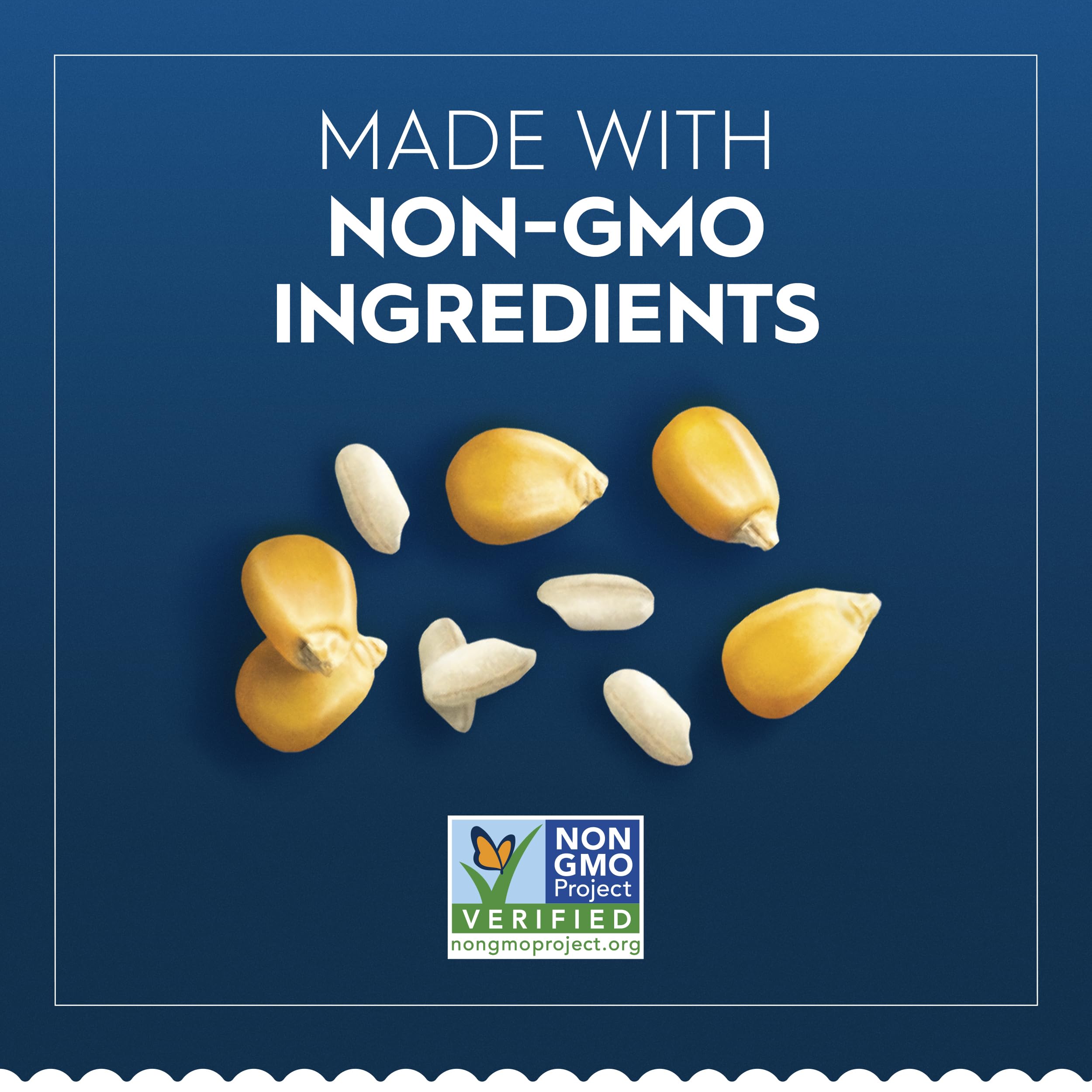 Barilla gluten free penne label emphasizes non-GMO within dedicated facility