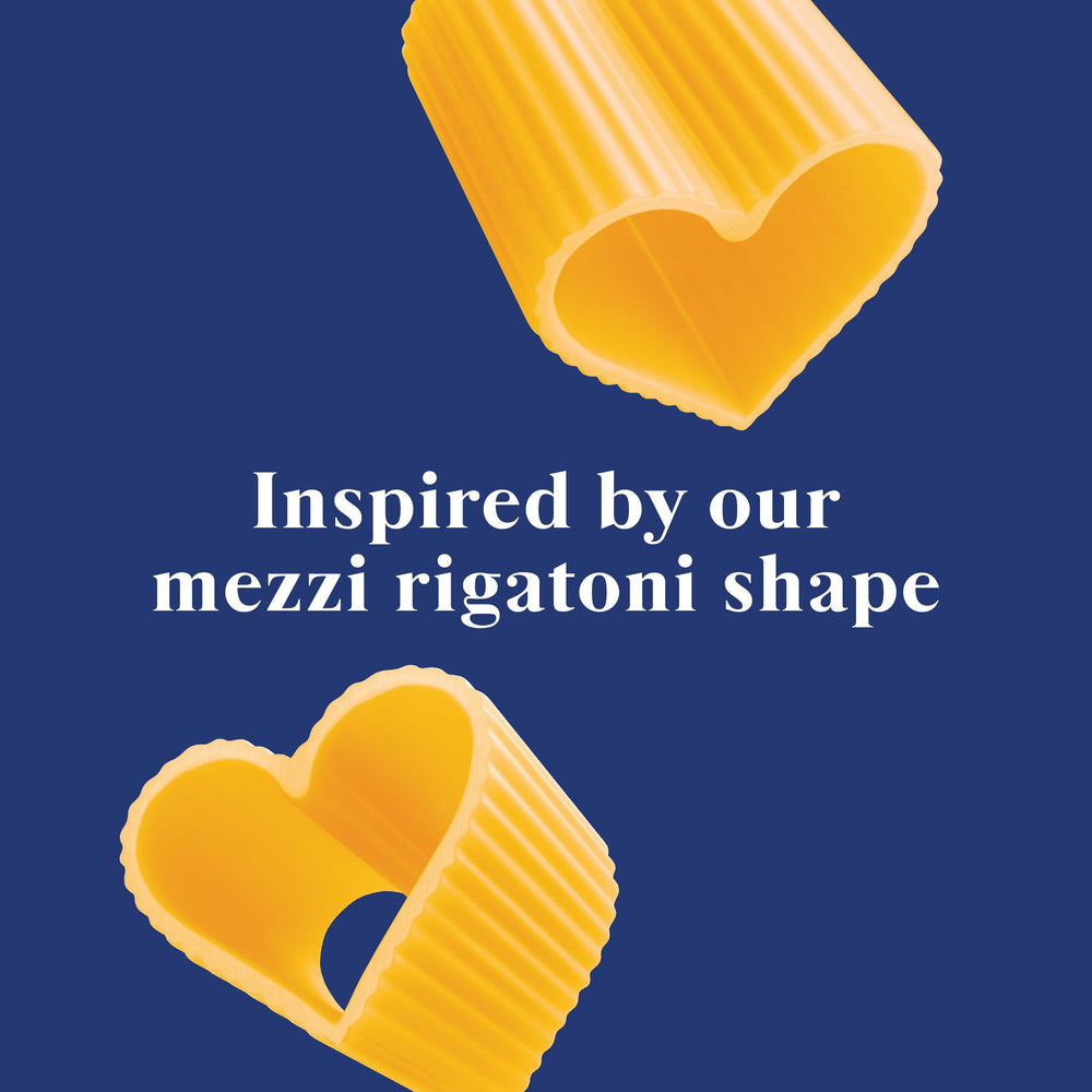 Barilla Love Pasta cooks to al dente in 7–8 minutes for easy weeknight meals.