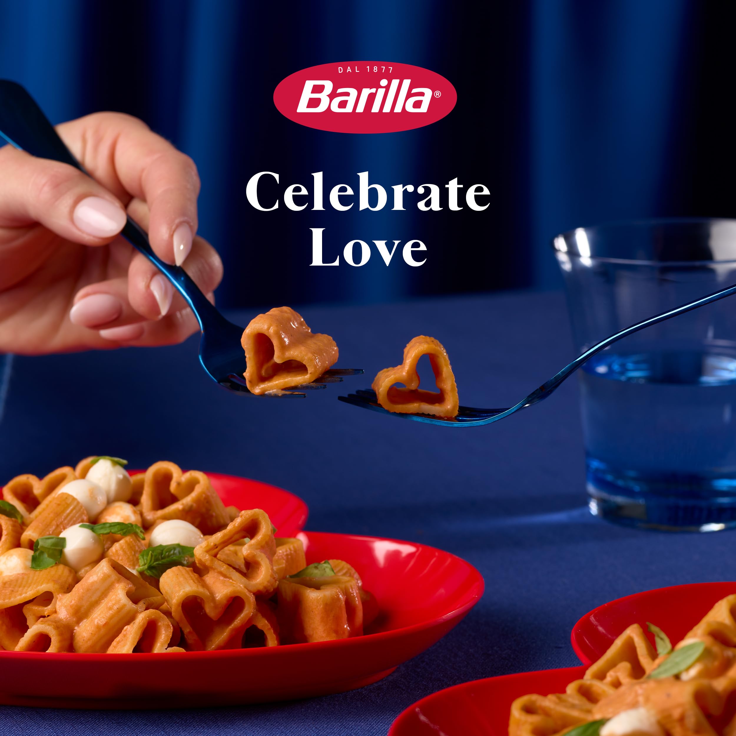 Barilla Love Pasta uses non-GMO durum wheat semolina for wholesome bite.