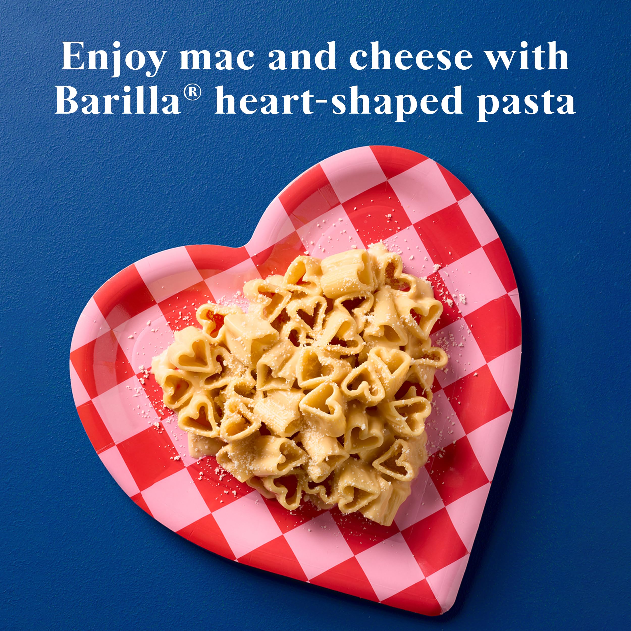Barilla Love Pasta served with vodka sauce for a celebratory dinner.