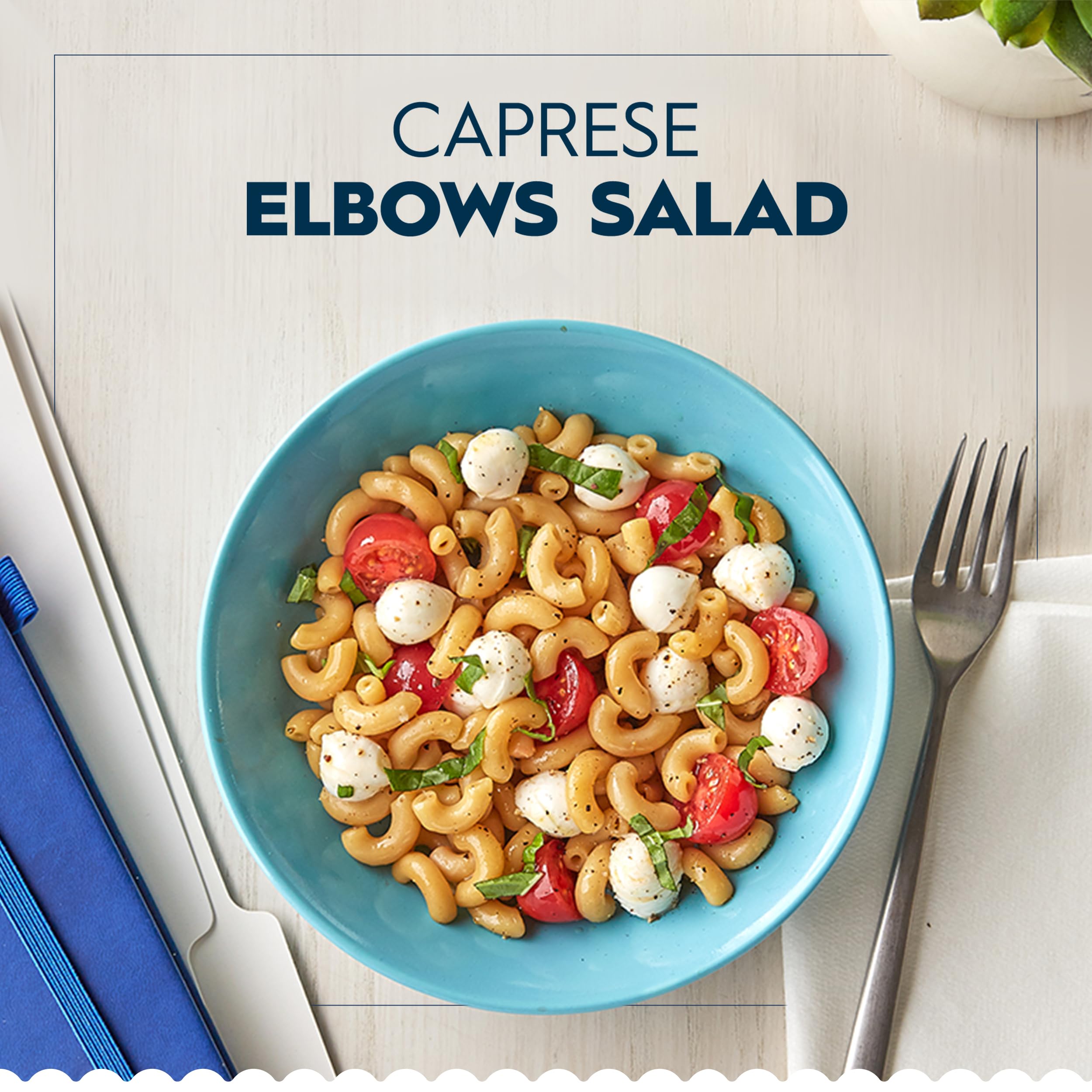 Barilla Ready Pasta elbows served with sauce makes easy weeknight meals