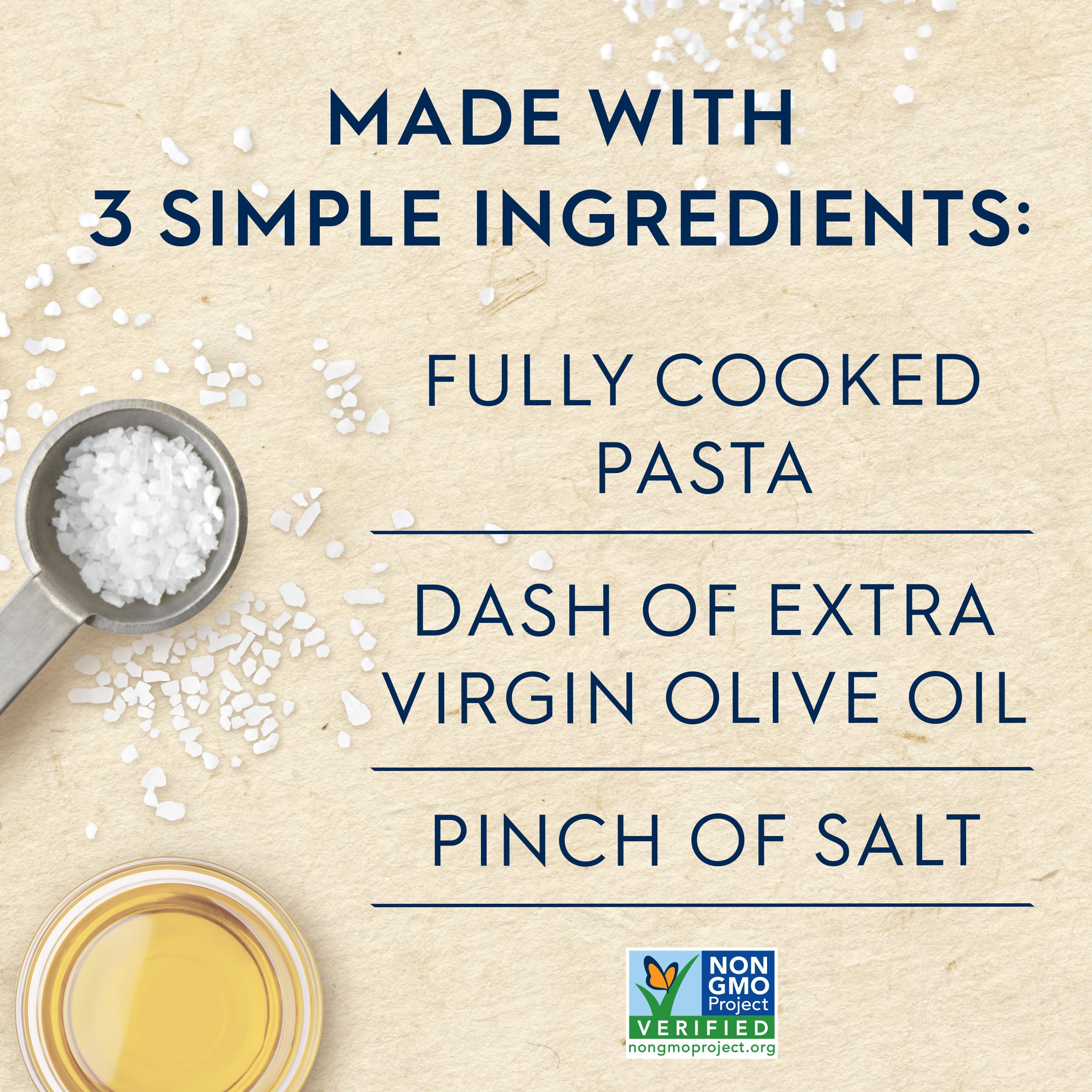 Barilla Ready Pasta in pantry setup, ready-to-heat meal from your pantry.