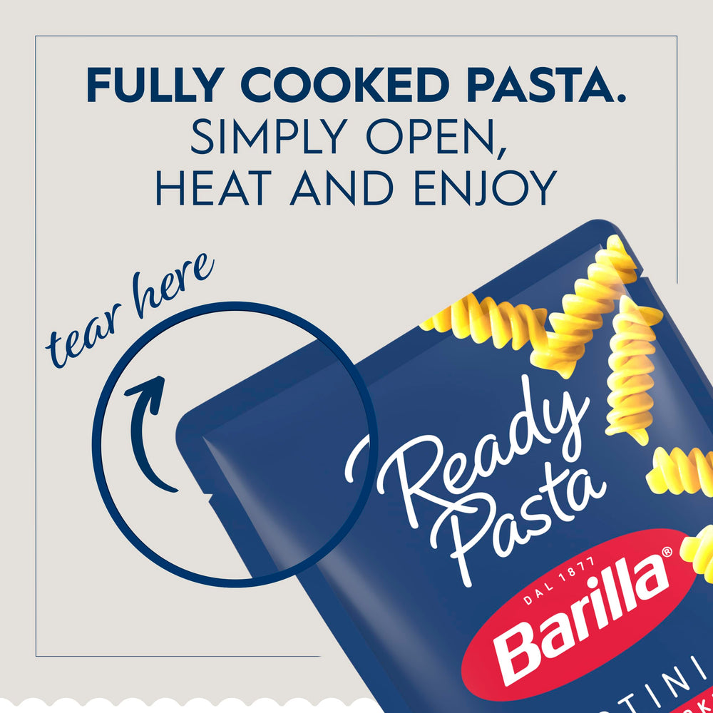Barilla Ready Pasta serving bowl ready to enjoy in minutes.