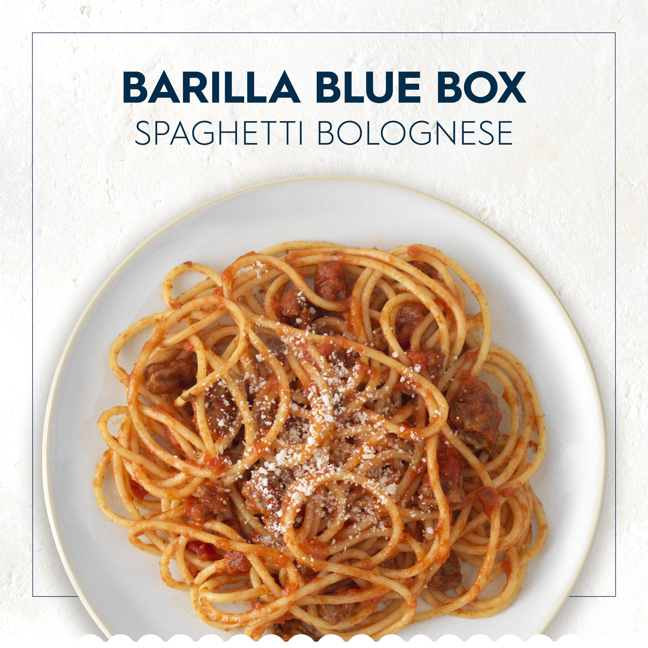 Barilla spaghetti with tomato sauce for quick family meals.