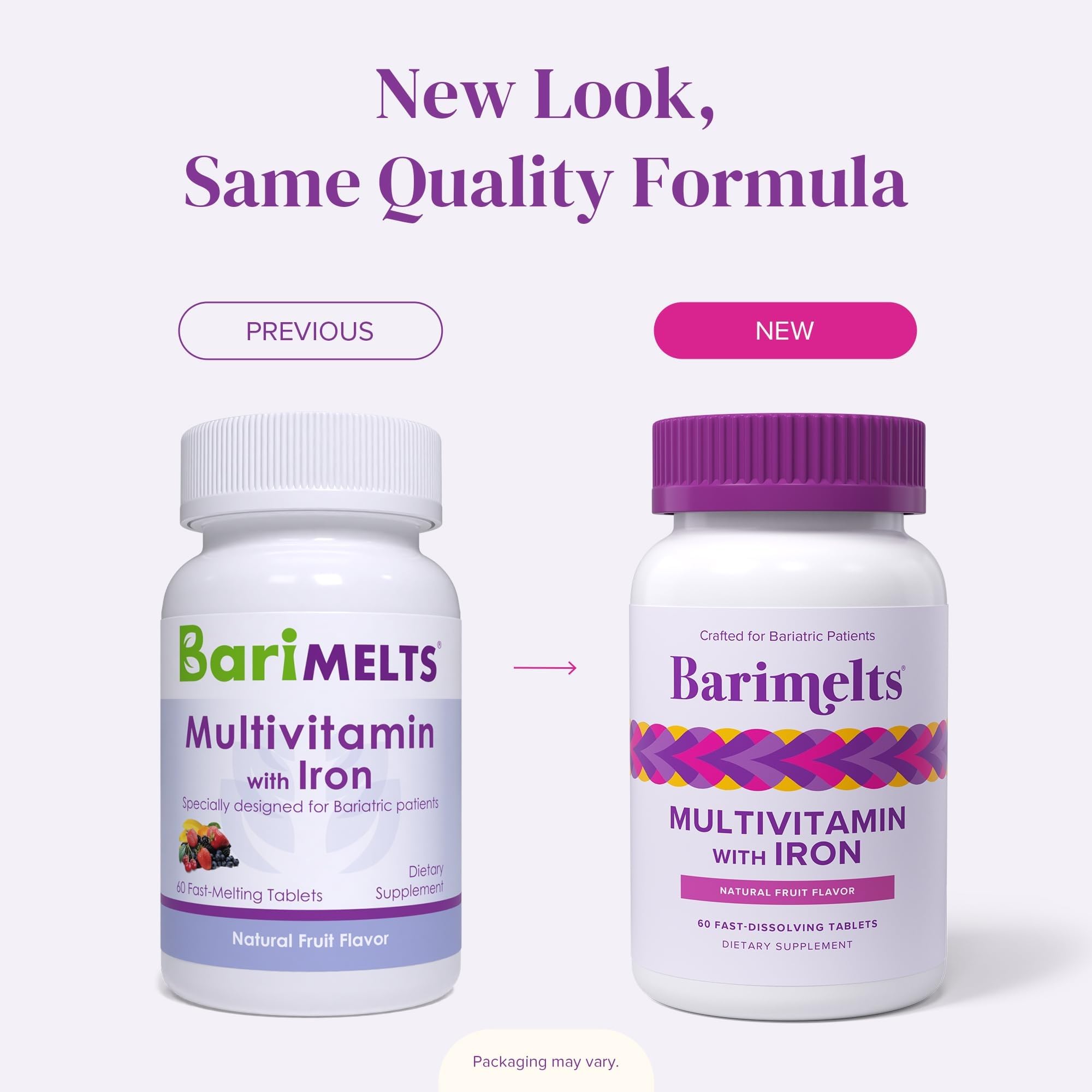 ASMBS-guidelines-aligned BariMelts tablets support post-surgery nutrition routines