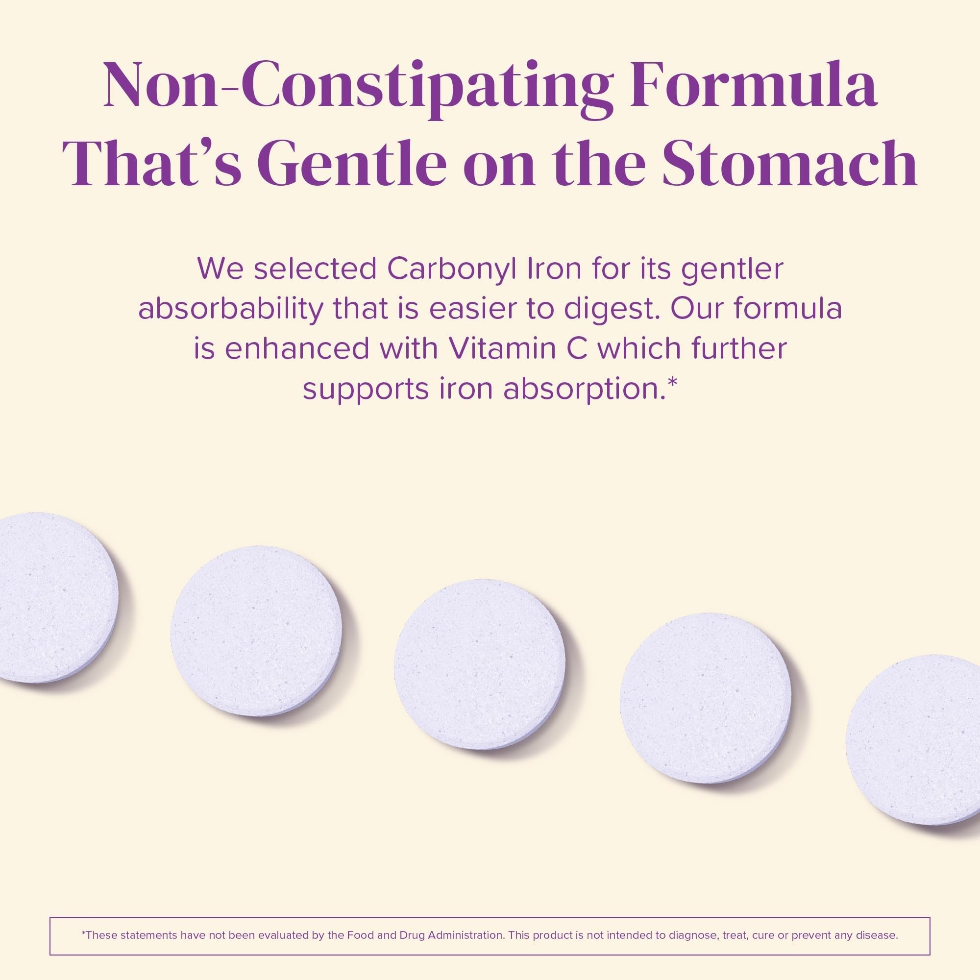 Barimelts vitamin C absorption visual highlighting iron absorption support.