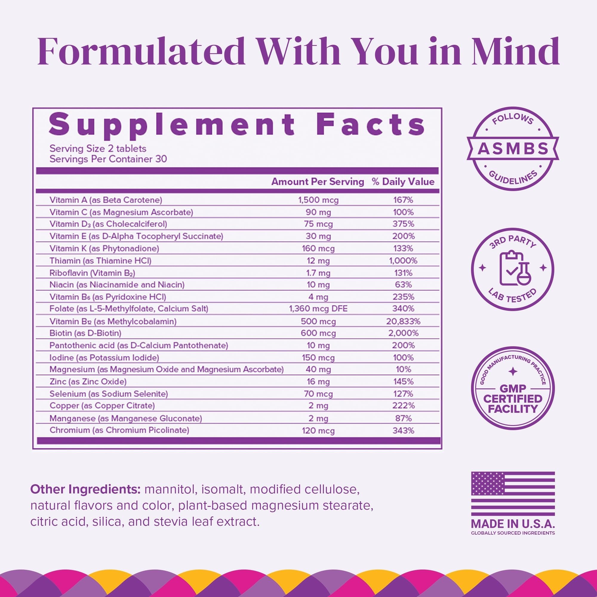 Melt-in-mouth BariMelts tablets showing smooth texture and easy consumption after meals.