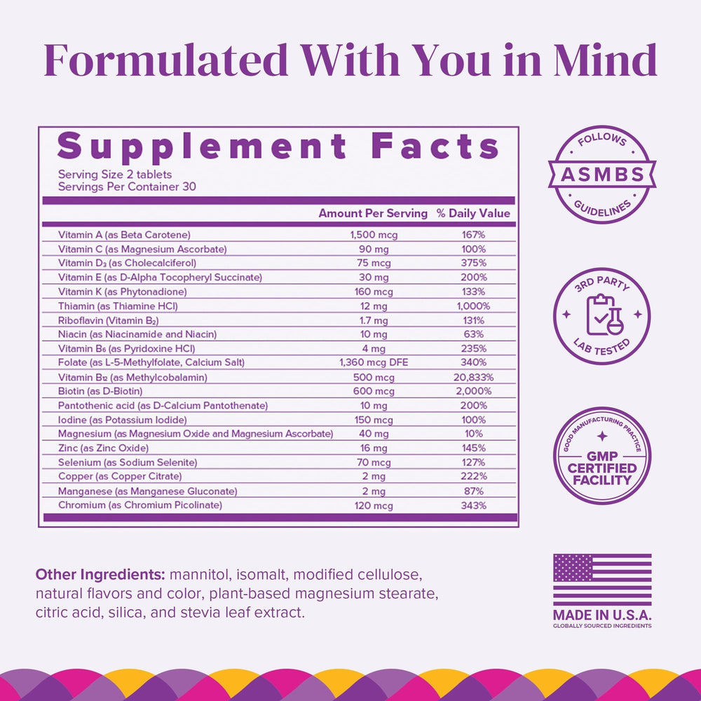 Melt-in-mouth BariMelts tablets showing smooth texture and easy consumption after meals.