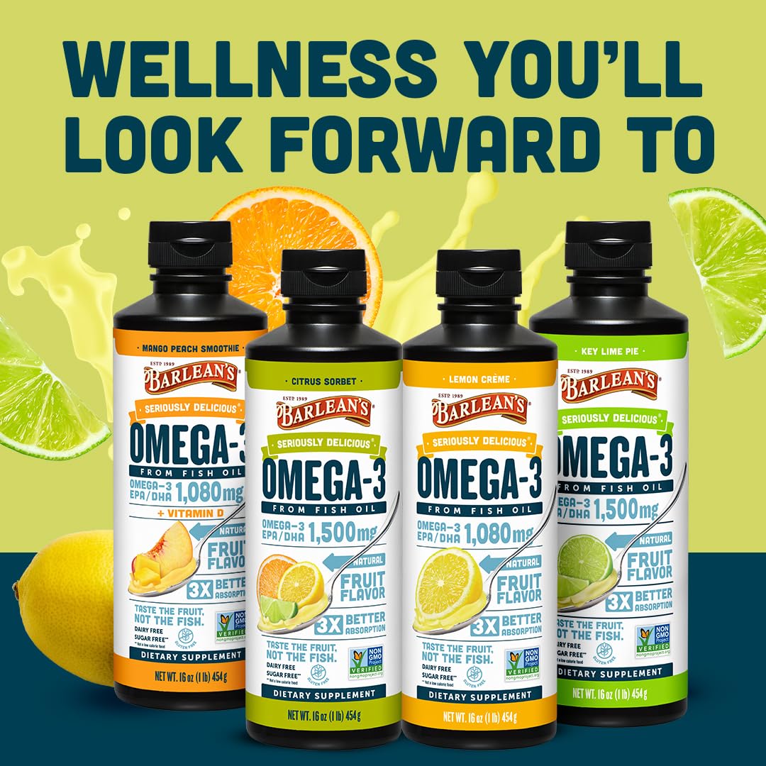 Barlean's Omega-3 non-GMO, dairy-free formulation for diverse diets