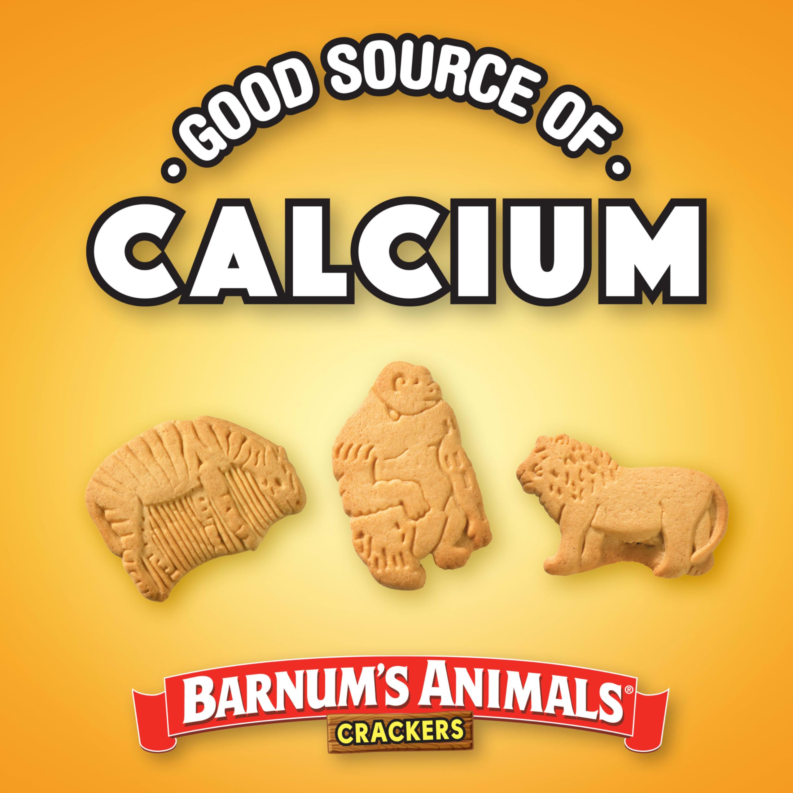 Lunchbox-friendly Barnum's Animal Crackers for school days