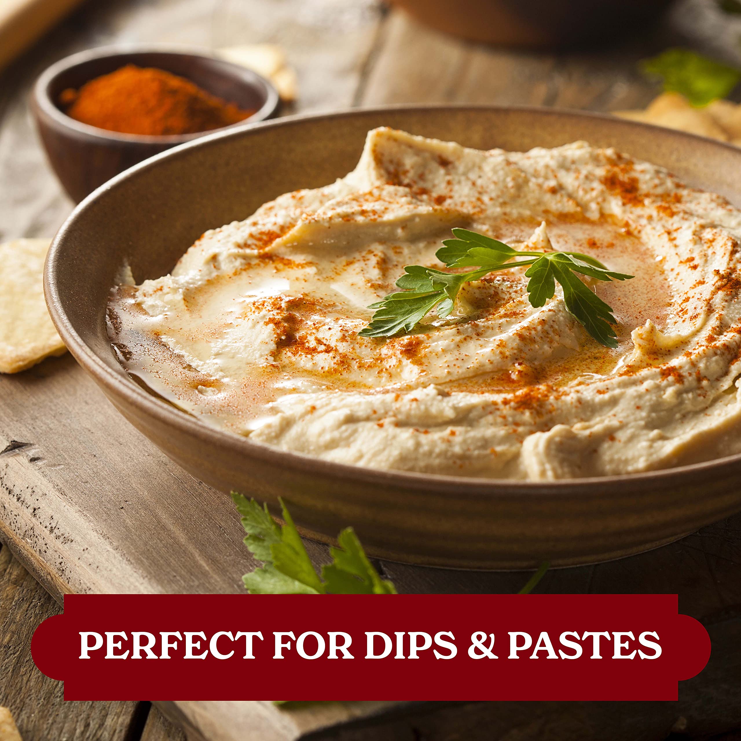 Baron's tahini as a dressing base for veggie trays and salads.